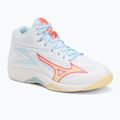 Dámské volejbalové boty Mizuno Thunder Blade Z Mid white/calypso coral/pale banana