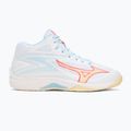 Dámské volejbalové boty Mizuno Thunder Blade Z Mid white/calypso coral/pale banana 2