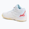 Dámské volejbalové boty Mizuno Thunder Blade Z Mid white/calypso coral/pale banana 3