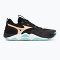 Volejbalové boty Mizuno Wave Momentum Elite black/tangelo/ice green 2