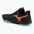 Volejbalové boty Mizuno Wave Momentum Elite black/tangelo/ice green 3