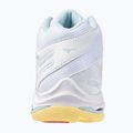 Dámské volejbalové boty Mizuno Wave Voltage 2 Mid white/calypso coral/pale banana 3