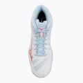 Dámské volejbalové boty Mizuno Wave Voltage 2 Mid white/calypso coral/pale banana 5
