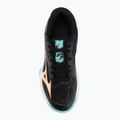 Dětské volejbalové boty Mizuno Lightning Star Z7 black/tangelo/ice green 5