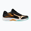 Dětské volejbalové boty Mizuno Lightning Star Z7 black/tangelo/ice green
