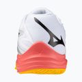 Dětské volejbalové boty Mizuno Lightning Star Z7 white/fiery coral 2/citrus 3