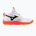 Volejbalové boty Mizuno Wave Momentum Elite Mid white/fiery coral 2/citrus 9