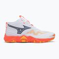 Volejbalové boty Mizuno Wave Momentum Elite Mid white/fiery coral 2/citrus 2
