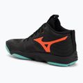 Volejbalové boty Mizuno Wave Momentum Elite Mid black/tangelo/ice green 3