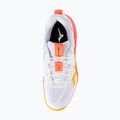 Volejbalové boty Mizuno Wave Momentum Pro white/fiery coral 2/citrus 5