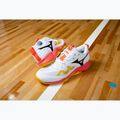 Volejbalové boty Mizuno Wave Momentum Pro white/fiery coral 2/citrus 7