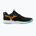 Volejbalové boty Mizuno Wave Momentum Pro black/tangelo/ice green 2