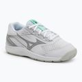 Dětské volejbalové boty Mizuno Cyclone Speed 5 white/black/frozen emerald