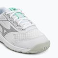 Dětské volejbalové boty Mizuno Cyclone Speed 5 white/black/frozen emerald 7