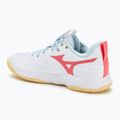 Dámské volejbalové boty Mizuno Wave Momentum Pro white/calypso coral/pale banana 3