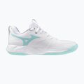 Dámské volejbalové boty Mizuno Wave Momentum Pro white/blue tint 2