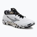 Boty na házenou Mizuno Wave Stealth 6 white/black/gold