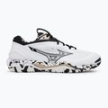 Boty na házenou Mizuno Wave Stealth 6 white/black/gold 2