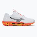 Házenkářské boty Mizuno Wave Stealth 6 white/fiery coral 2/citrus 2