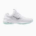 Dámské házenkářské boty Mizuno Wave Stealth 6 white/blue tint 9
