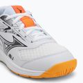 Dětské boty Mizuno Stealth Star 3 white/fiery coral 2/citrus 7