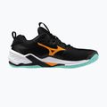 Házenkářské boty Mizuno Wave Stealth Neo 2 black/tangelo/ice green 2