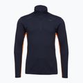 Pánské běžecké triko Longsleeve Mizuno Tech Thermal Charge Half Zip baritone blue