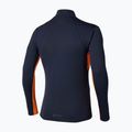 Pánské běžecké triko Longsleeve Mizuno Tech Thermal Charge Half Zip baritone blue 2