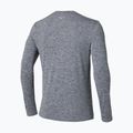 Pánské běžecké tričko Longsleeve Mizuno Core Impulse Half Zip Tee quicksilver  2