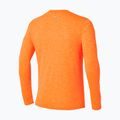 Pánské běžecké tričko Longsleeve Mizuno Core Impulse Half Zip Tee tangelo 2