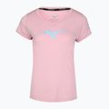 Dámské běžecké tričko Mizuno Core Runbird Tee bleached mauve