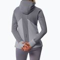 Dámská běžecká bunda Mizuno Active Warm Hybrid Full Zip Hooded quicksilver 3