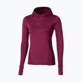 Dámská běžecká mikina Mizuno Active Warm Hooded dark purple