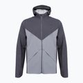 Pánská běžecká bunda Mizuno Tech Thermal Charge Hooded quiksilver