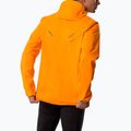 Pánská běžecká bunda Mizuno Tech Thermal Charge Hooded tangelo 3