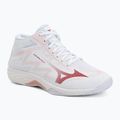 Dámské volejbalové boty Mizuno Lightning Select Mid white/rose elegance/lava falls