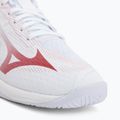 Dámské volejbalové boty Mizuno Lightning Select white/rose elegance/lava falls 7