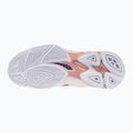 Dámské boty na volejbal Mizuno Wave Lightning Pro Mid white/rose elegance/lava falls 2