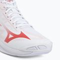Dámské boty na volejbal Mizuno Wave Lightning Pro Mid white/rose elegance/lava falls 7