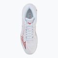 Dámské volejbalové boty Mizuno Wave Lightning Elite Mid white/rose elegance/lava falls 5