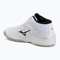 Volejbalové boty Mizuno Lightning Select Mid white/black/fiery red 3