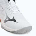 Volejbalové boty Mizuno Lightning Select Mid white/black/fiery red 7