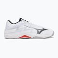 Volejbalové boty Mizuno Lightning Select white/black/fiery red 2