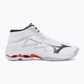 Volejbalové boty Mizuno Wave Lightning Pro Mid white/black/fiery red 2
