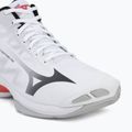 Volejbalové boty Mizuno Wave Lightning Pro Mid white/black/fiery red 7
