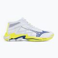 Volejbalové boty Mizuno Wave Lightning Elite Mid white/lighting yellow/dazzling blue 2