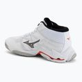Volejbalové boty Mizuno Wave Lightning Elite Mid white/black/fiery red 3