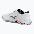 Volejbalové boty Mizuno Wave Lightning Elite white/black/fiery red 3