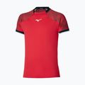 Pánské tričko Mizuno Stargazer Shadow Tee fiery red 3