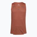 Pánské běžecké tričko Mizuno Tech Light Tank copper brown